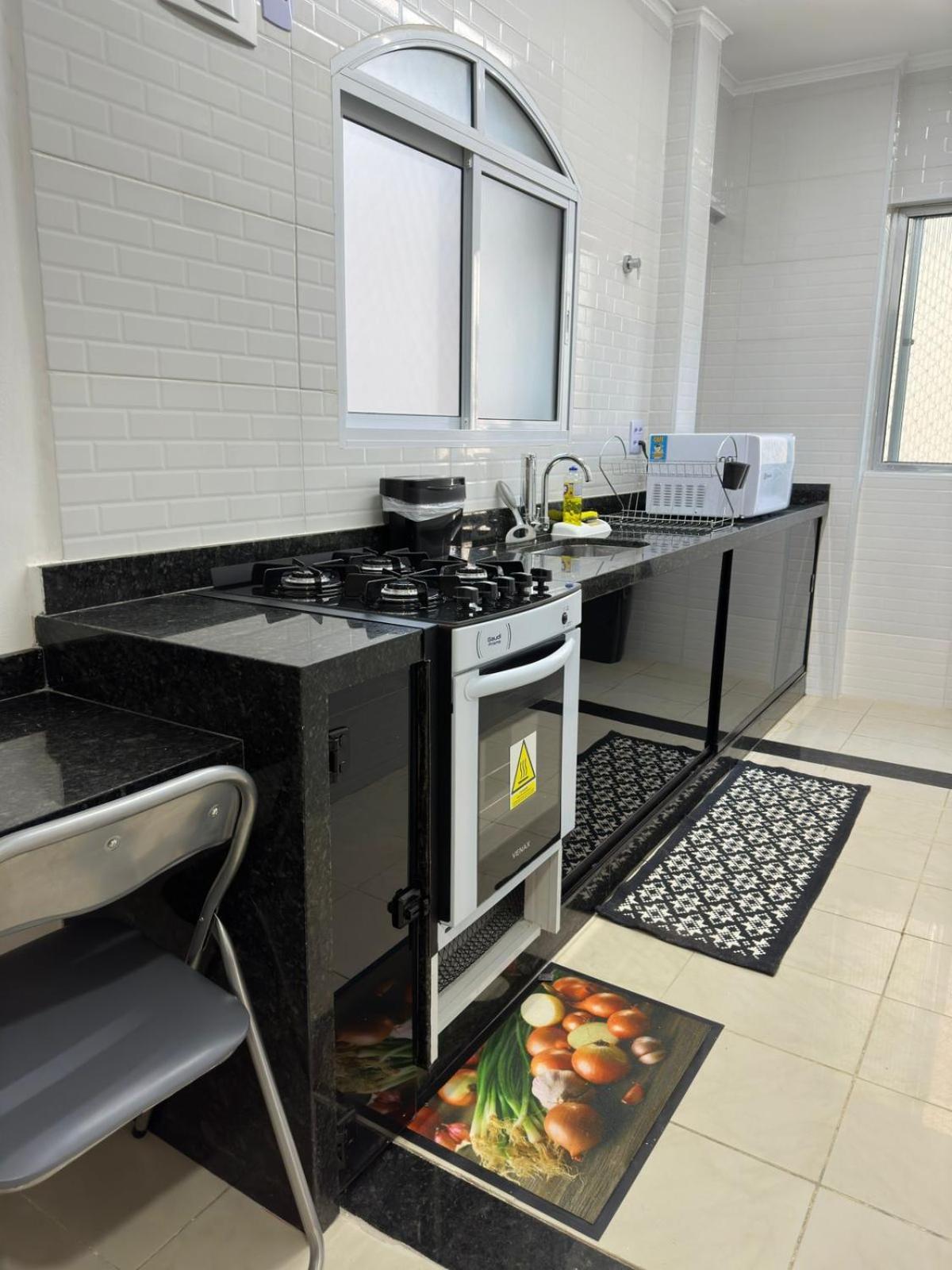 Apartamento Frente Ao Mar Com Varanda E Piscina Praia Grande  Exterior foto